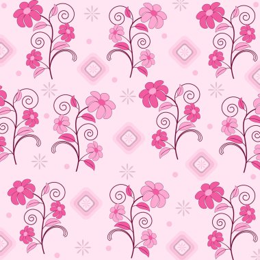 soyut çiçek vektör resimleme arkaplanı