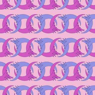 soyut şekiller sorunsuz vektör çizim