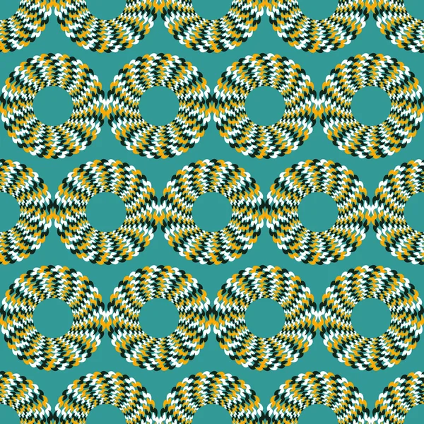 Optisk illusion av rörelse. Vektor illustration. — Stock vektor