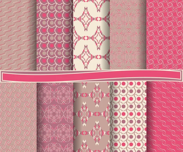 Set van abstract vector papier voor scrapbook — Stockvector