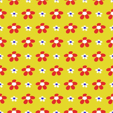 sorunsuz soyut vektör çiçek Çizim