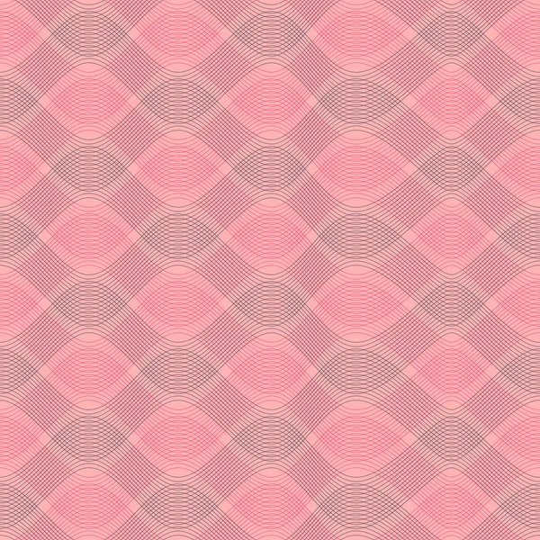 Patrón abstracto de líneas que se cruzan. Ilustración vectorial — Vector de stock