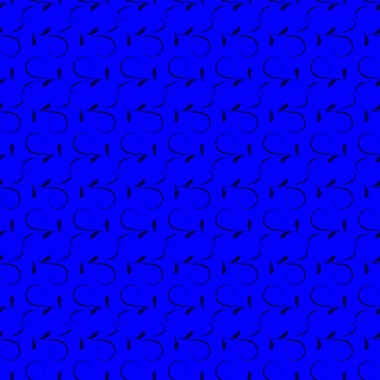 Dekoratif dalları sorunsuz tasarlamak vektör çizim