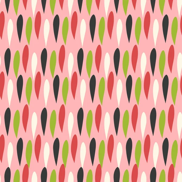 色花びらのシームレスな抽象的なベクトル イラスト — ストックベクタ