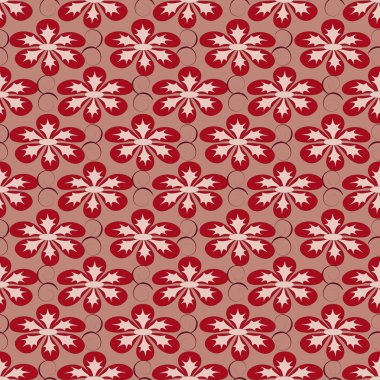 sorunsuz soyut vektör çiçek Çizim