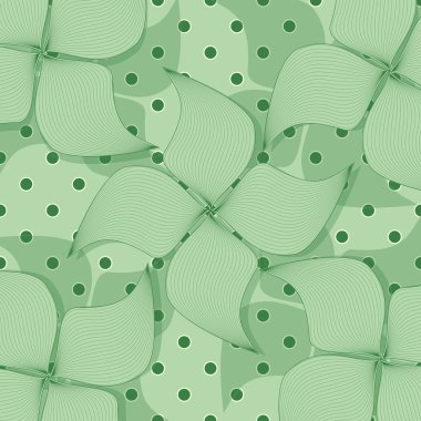 soyut çiçek vektör çizimi