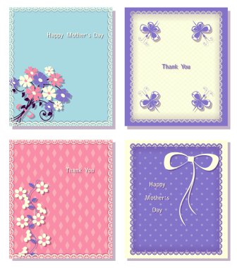 soyut vektör tebrik kartı yazıtlı dizi