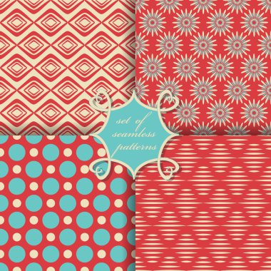 pürüzsüz desenlerin vektör kümesi