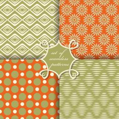 pürüzsüz desenlerin vektör kümesi