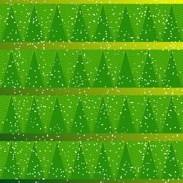 Vektor abstrakt jul bakgrund. Stiliserade julgranar — Stock vektor