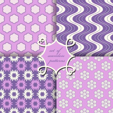 pürüzsüz desenlerin vektör kümesi