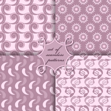 pürüzsüz desenlerin vektör kümesi