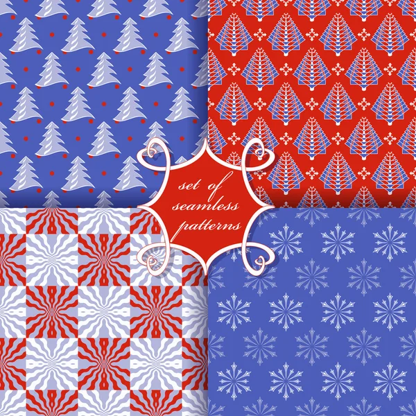 Noel sorunsuz vektör çizim kümesi. Noel simgeler, kalıpları