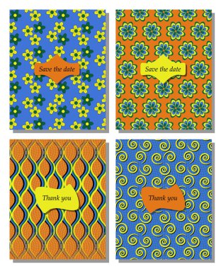 Tarih, teşekkürler kaydetmek için vektör şablonları