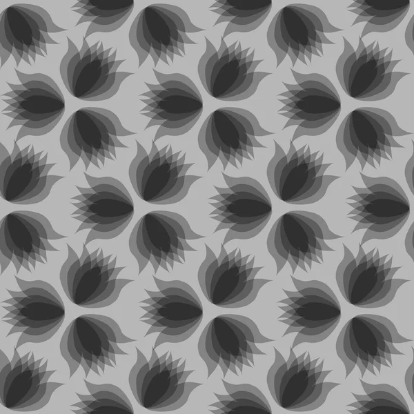 Ilustración abstracta del vector. Patrón de flor — Archivo Imágenes Vectoriales