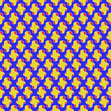 Sorunsuz soyutlama vektör çizim. Soyut şekiller dekoratif desen