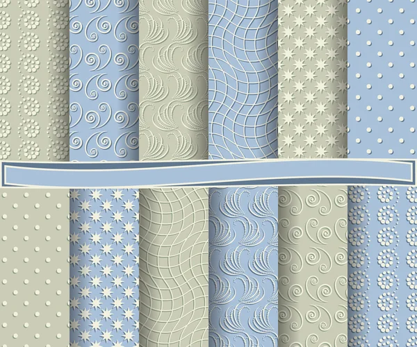 Soyut vektör kağıt Dekoratif şekiller ve karalama defteri için tasarım öğeleri kümesi