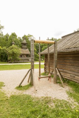 Rus ahşap mimarisi.