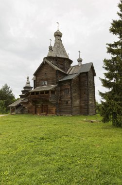 Rus ahşap mimarisi.