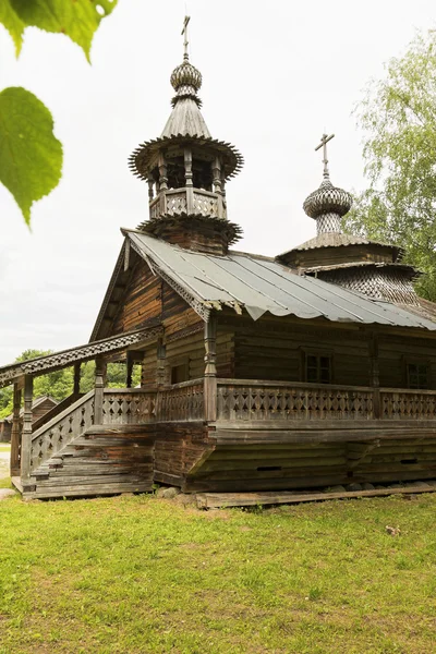 Ruské dřevěné architektury. — Stock fotografie