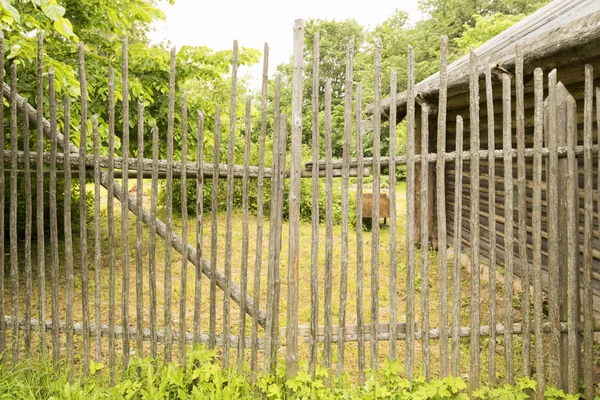 Rysk träarkitektur. — Stockfoto