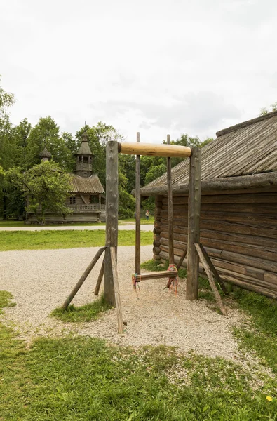 Ruské dřevěné architektury. — Stock fotografie