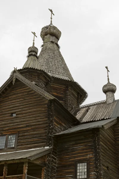 Architecture en bois russe . — Photo