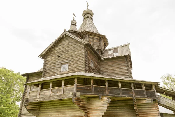 Russian wooden architecture. — Stock Photo, Image