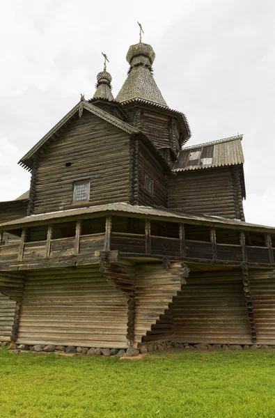 Ruské dřevěné architektury. — Stock fotografie