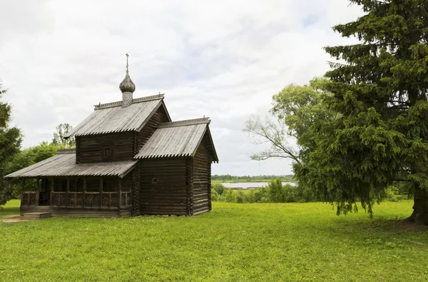 Ruské dřevěné architektury. — Stock fotografie