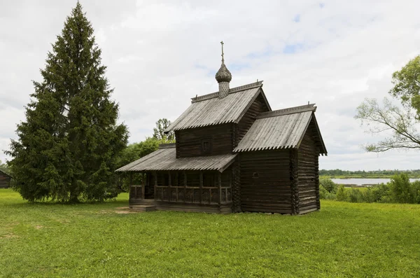 Ruské dřevěné architektury. — Stock fotografie