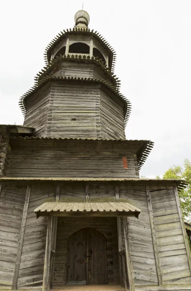 Arquitetura de madeira russa . — Fotografia de Stock