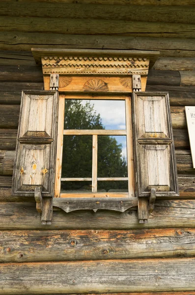 Ruské dřevěné architektury. — Stock fotografie