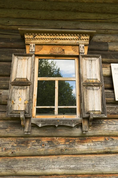 Ruské dřevěné architektury. — Stock fotografie