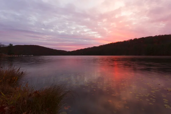 夕暮れの秋の風景. — ストック写真