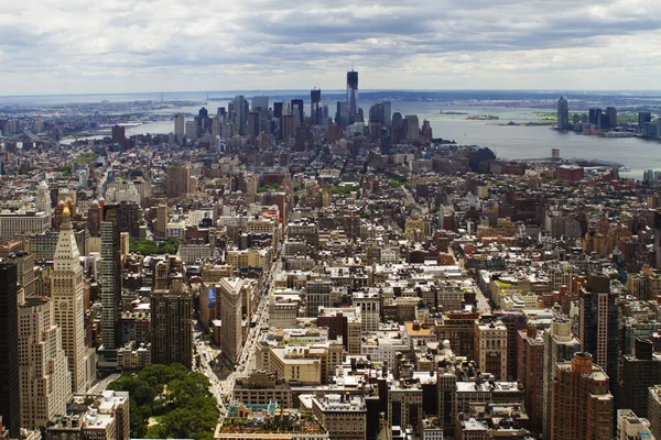 Vista sul tetto di New York . — Foto Stock