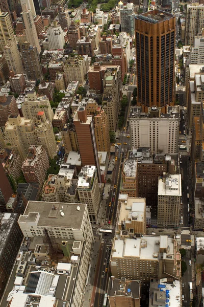 Vista para o telhado da cidade de Nova Iorque . — Fotografia de Stock