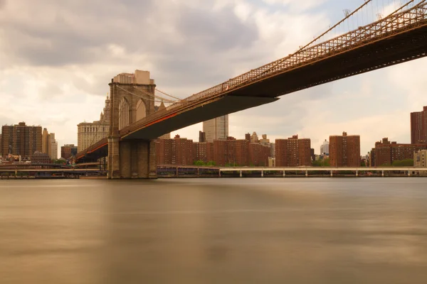 Näkymät Brooklynin sillalle . — kuvapankkivalokuva