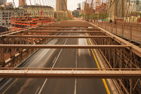 Θέα από τη γέφυρα του Μπρούκλιν. — Φωτογραφία Αρχείου