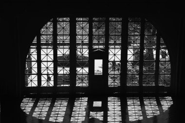 Views of New York City, USA. Ellis Island. clipart