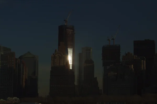 Views of New York City, USA, Freedom Tower and the World Trade C — Stock Photo, Image