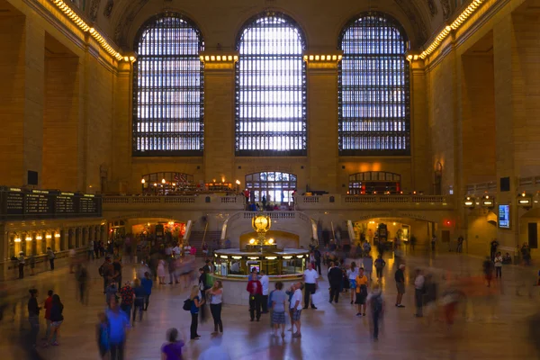 Vistas de Nova York, EUA. Terminal Grand Central . — Fotografia de Stock