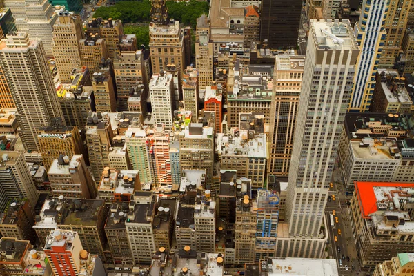 Aerial views of New York City, USA — Stock Photo, Image