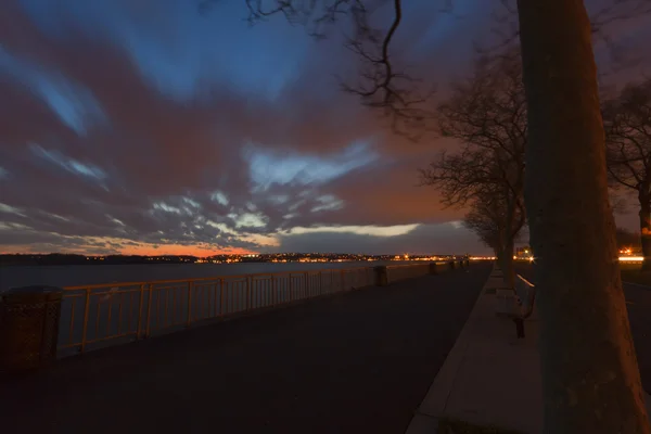 Vue nocturne de New York — Photo