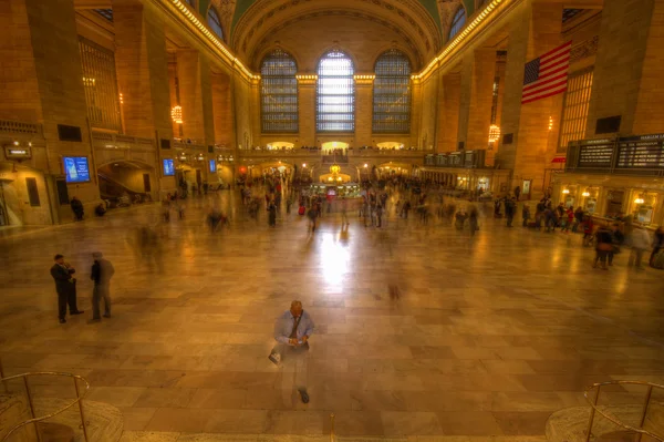 Vistas de Nova York, EUA. Terminal Grand Central . — Fotografia de Stock