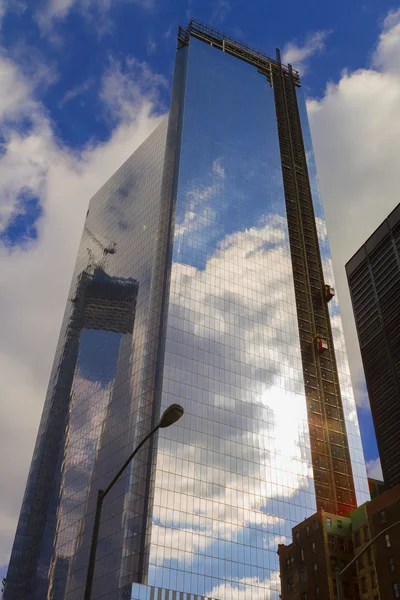 ニューヨーク市、米国、フリーダム ・ タワーと世界貿易 C のビュー — ストック写真