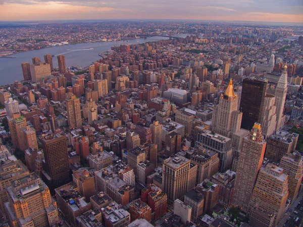 Voeux aériens de New York, États-Unis — Photo