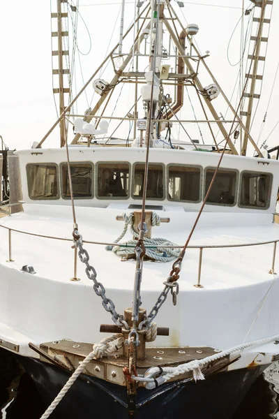 Uitrusting van de boten van de commerciële visserij. — Stockfoto