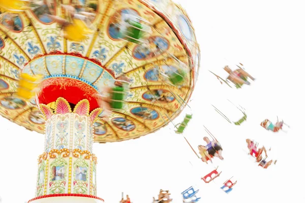 Colorido alegre-go-round . — Fotografia de Stock