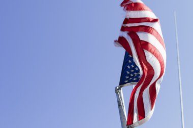 Direkte Amerikan bayrağı.